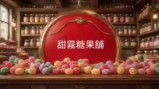 甜霧糖果舖專賣店標誌